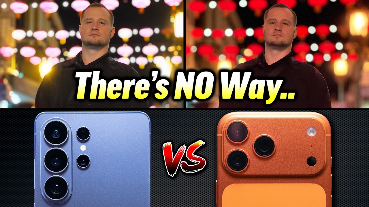 BLIND S26 Ultra vs 17 Pro Max Camera Test!