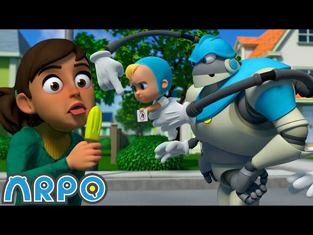 Arpo the Robot, The Ice Lolly Thief!!, Funny Cartoons for Kids