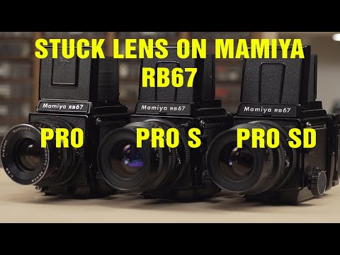 Quick Fix - Mamiya RB67 Pro, Pro S, Pro SD: How to Remove a Stuck