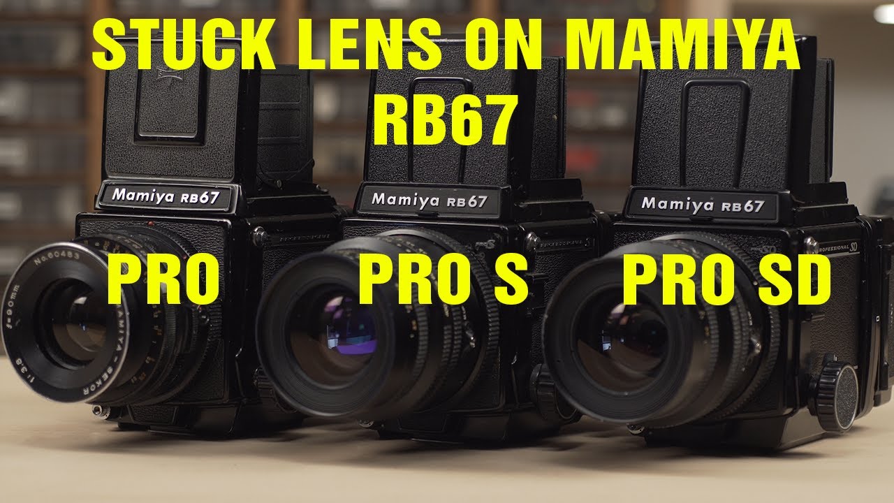 Quick Fix - Mamiya RZ67 Pro, Pro II: How to Remove a Stuck Lens 