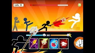 Stickman Fighter : Mega Brawl (by PLAYTOUCH) / Android Gameplay HD screenshot 3