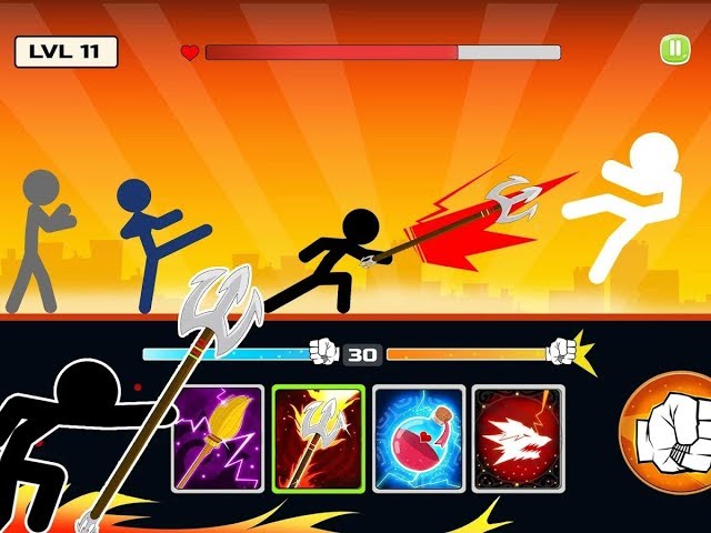 Stickman Fighter : Mega Brawl (by PLAYTOUCH) / Android Gameplay HD