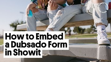 How to Embed a Dubsado Form in Showit