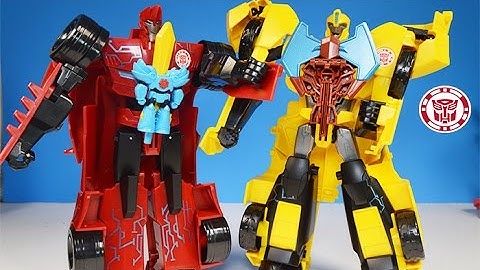 Transformers Robots in Disguise Power Surge Sideswipe and Mini-Con Windstrike