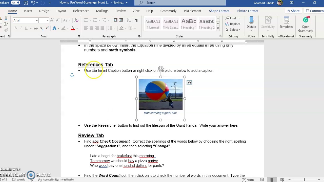 References Tab in Word YouTube