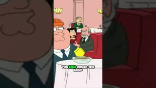Peter Griffin's Hilarious Soup Mishap  Water Wings Fail! #family #petergriffin
