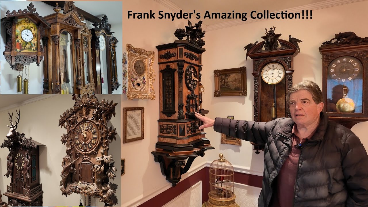 The Frank Snyder Collection of Rare Black Forest Clocks