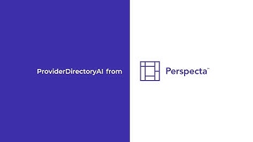 PDAI from Perspecta (Health Plans/TPAs)