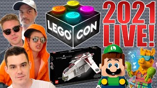   LEGO CON 2021 LIVE REACTION! (UCS Gunship Reveal? LEGO Star Wars The Skywalker News?)