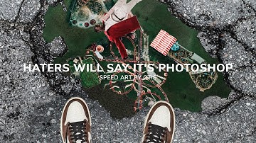 Travis Scott Look mom I can fly | Speed Art #photoshop