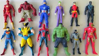 spider-man vs captain america, superman vs hulk, iron man vs black panther, batman vs joker,