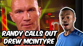 RANDY ORTON CHALLENGES DREW MCINTYRE AT SUMMERSLAM!!! | REACTION (WWE RAW 7/27/20)
