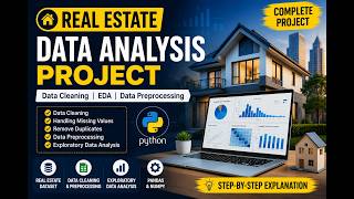Real Estate Data Analysis Project | Python Data Cleaning,EDA & Data Preprocessing | Complete Project