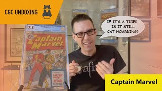 CGC Unboxing Rare High-Grade Golden Age Captain Marvel Comics