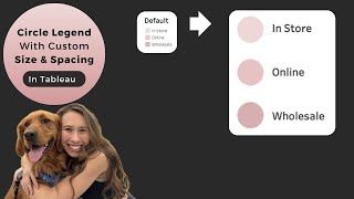 Tableau Design Hack: Create Circle Legends with Custom Spacing and Size