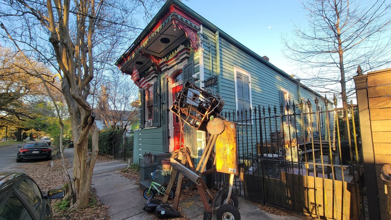 New Orleans' Bywater Neighborhood is Peaceful & Colorful, with Good Local Food (March 10, 2025)