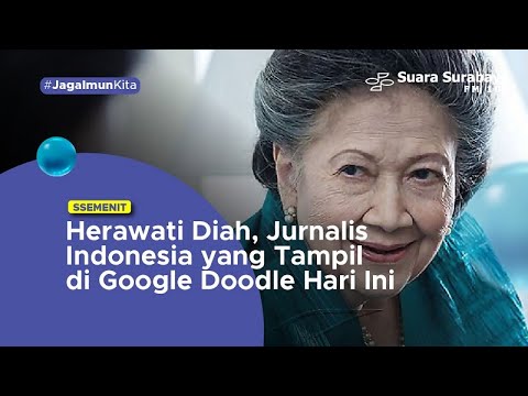 Herawati Diah, Jurnalis Indonesia yang Tampil di Google Doodle Hari Ini