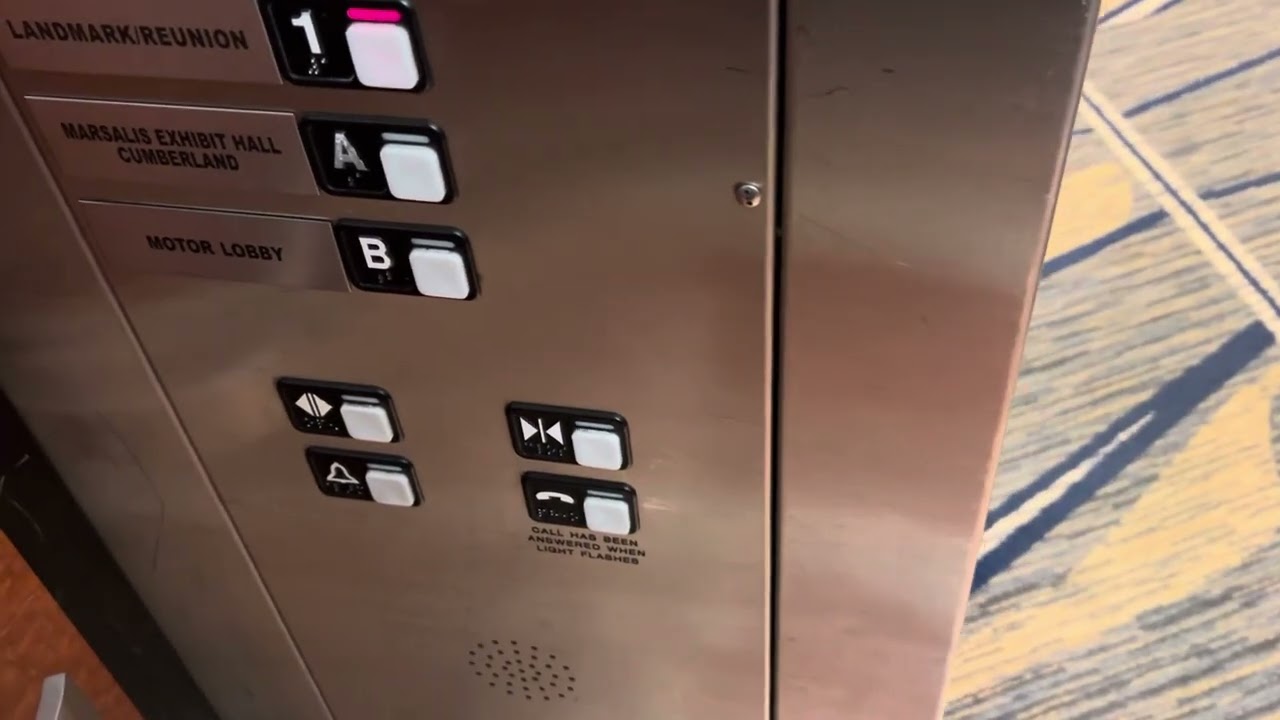 Schindler Reunion Tower Parking Elevator At The Hyatt Regency Hotel In Downtown Dallas 2025 Retake