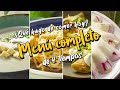 ¿Qué hago de comer hoy?  Te compartimos un Menú completo de comida corrida.| Cocina Delirante