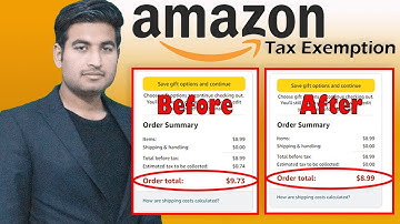 How To Get Tax Exempt On Amazon 2022 | Amazon Sales Tax |