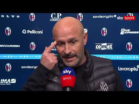 Video Bologna-Atalanta, le parole di Italiano a Sky Sport | Serie A