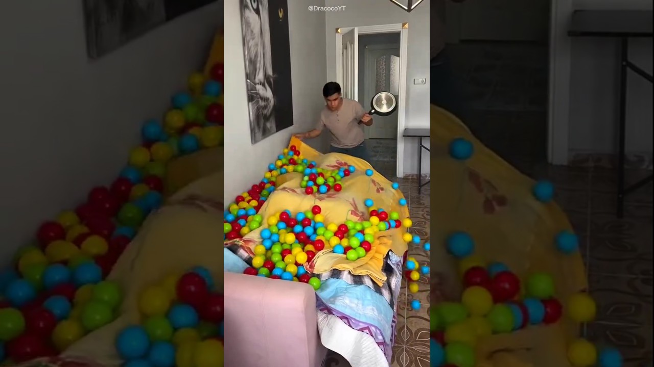 Something Strange Hiding In Bed! 😳