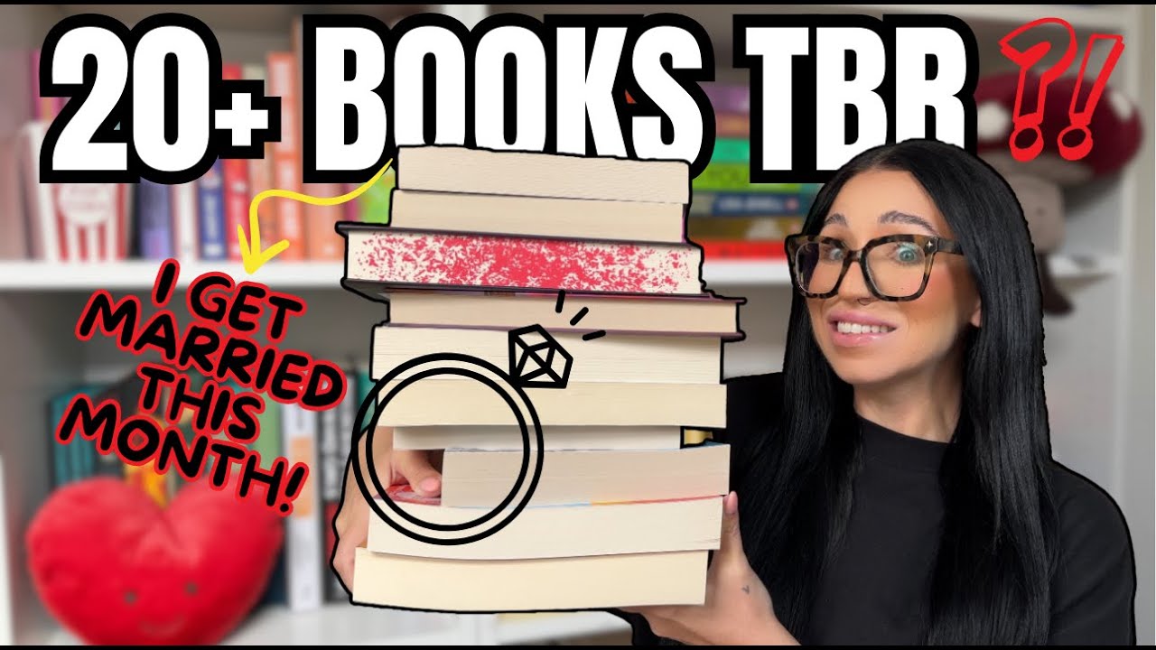 20+ Books for My WEDDING MONTH?! 😱💍 | September TBR + Honeymoon Reading Plans! ✨📚