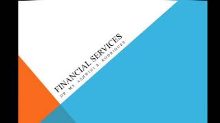 Financial Services - Meaning and Features Financial Services : Meaning and features in English