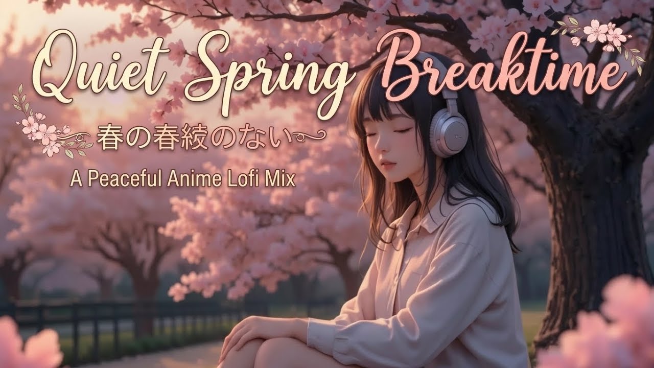 Quiet Spring Breaktime /  Jazzy Lo-fi Beats for break and  Focus , Study