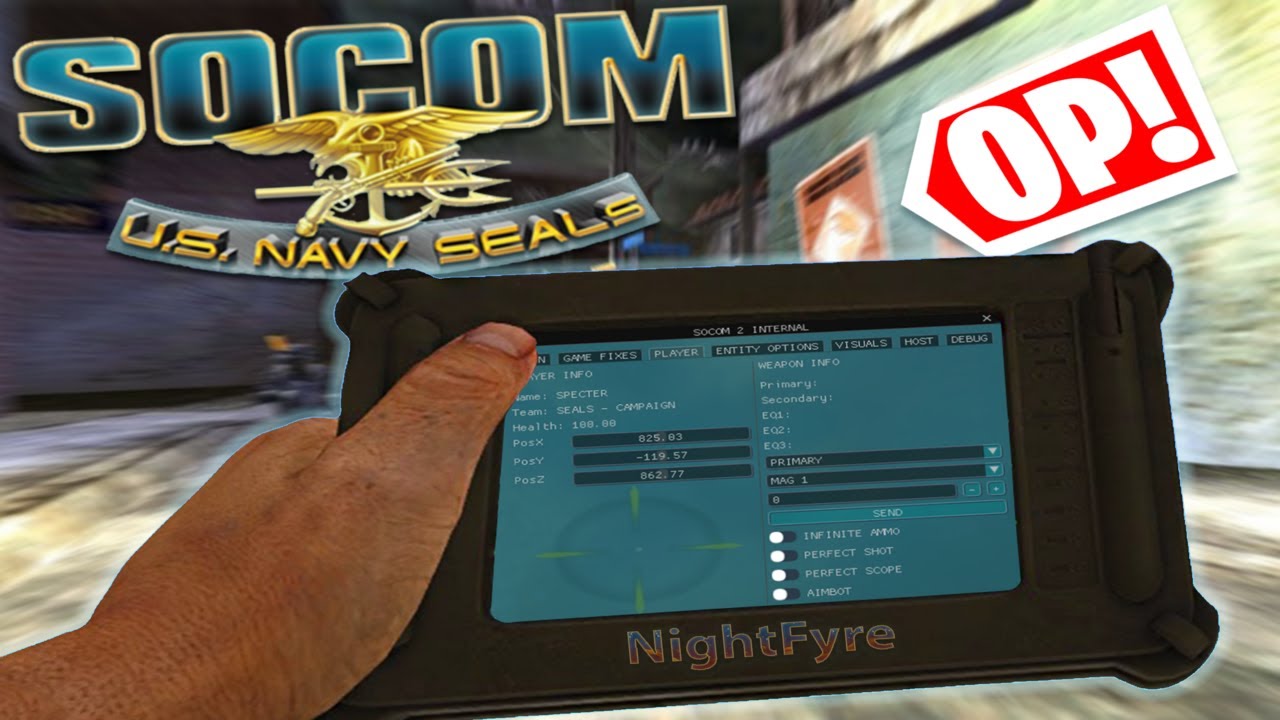 [PCSX2] SOCOM II MOD MENU (r0004) - PREVIEW - YouTube