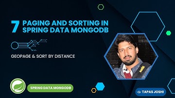 Paging Sorting & GeoPage in Spring Data MongoDB