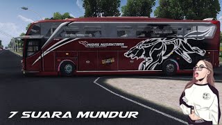 KODENAME SUARA MUNDUR || BUSSID V4.1.1 || REAL SUARA MUNDUR || TULULUT || MUNDUR ORANG KAYA