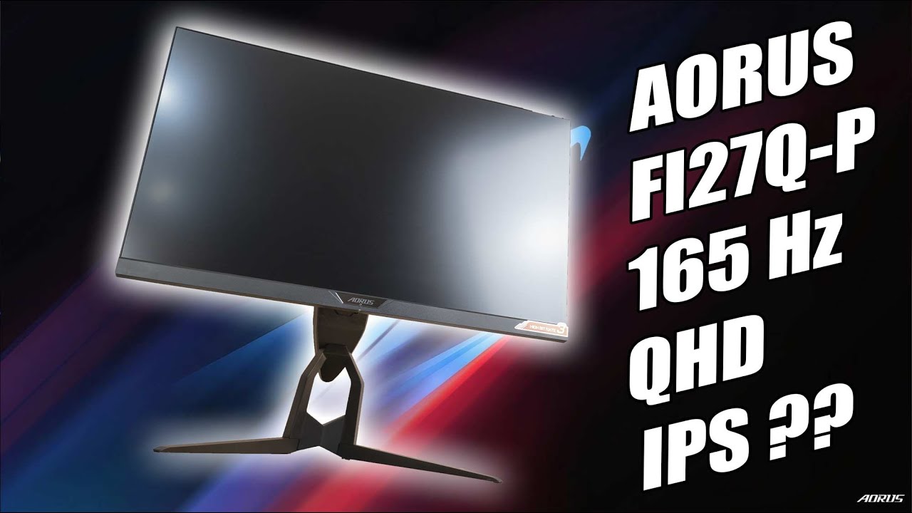 AORUS FI27Q-P : un écran 1440p, 10 bit, HDR 400 et 165 Hz sans perte de  qualité