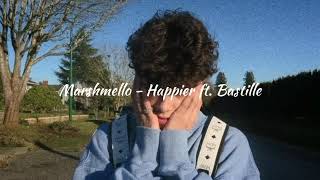 Marshmello - Happier ft. Bastille ( 𝙨𝙡𝙤𝙬𝙚𝙙 + 𝙧𝙚𝙫𝙚𝙧𝙗 + 𝙗𝙖𝙨𝙨 𝙗𝙤𝙤𝙨𝙩𝙚𝙙 )࿐