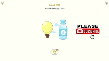 DOP 2 Level 240 (Assemble the light bulb) ✅ - DOP 2 Delete One Part Level 240 - Slow Motion Guide