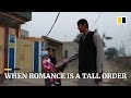 Romance is a tall order for Pakistan's tallest man