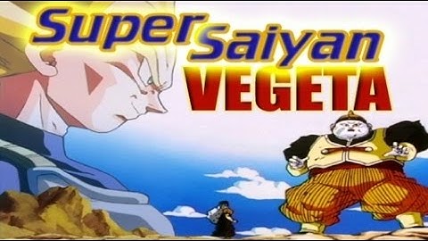 Dragon Ball Z Sagas Cutscene: Super Saiyan Vegeta