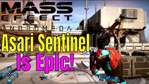 MASS EFFECT: ANDROMEDA - Multiplayer Gameplay|Asari Sentinel first Impressions/Review