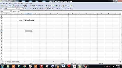 Link to external data