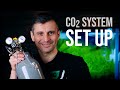 Complete CO2 System Set Up with a DIFFUSER