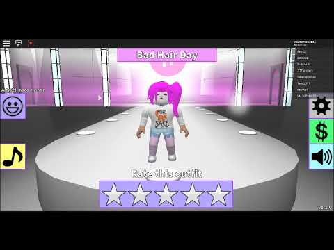 Bad Hair Day Roblox Fashion Frenzy Youtube - hair clothesfashion frenzy ver2 roblox