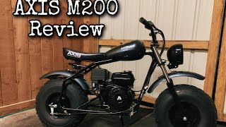 In Depth Axis M200 Mini Bike Review and First Impressions