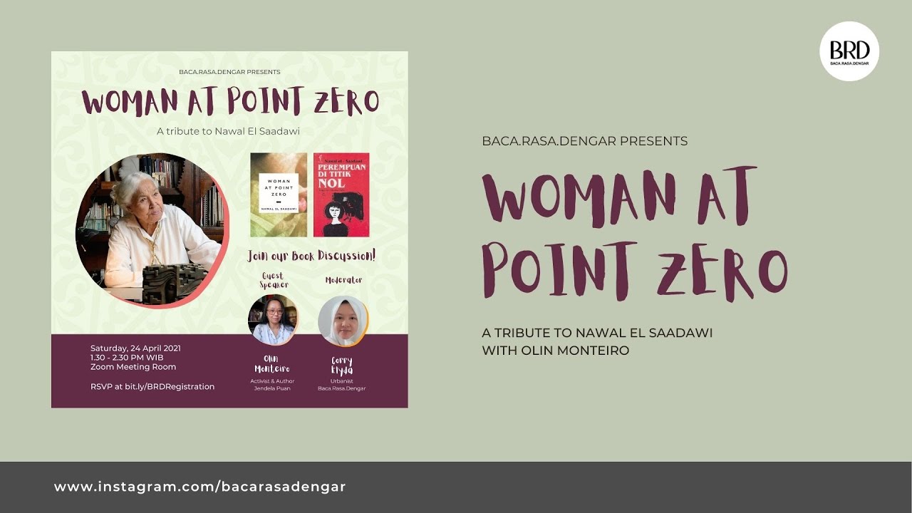 Woman at Point Zero: A Tribute to Nawal El Saadawi with Olin Monteiro