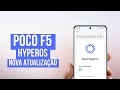 Poco f5  hyperos global android 14  nova atualizao liberada