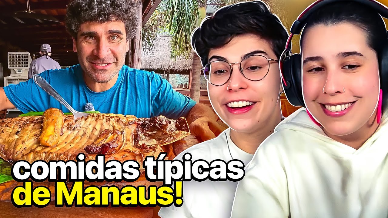 ELES FORAM PRA MANAUS COMER E... | React