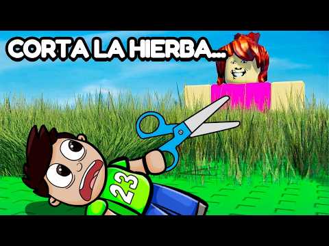 Mow the lawn or MOM will KILL me in Roblox...