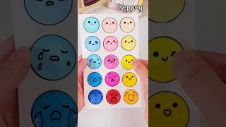 점점 화가나! 눈물이나ㅠ 웃음이나^^ 스티커 만들기 #emoji #stickers #paperdiy  #shorts #diy 종이놀이 screenshot 1