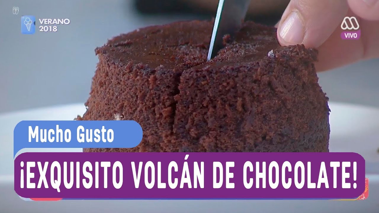 ¡Prepara un rico volcán de chocolate! - Mucho gusto 2018