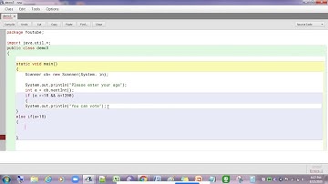 Java Coding to create a program to accept age as a input and check if the user is eligible to Vote.