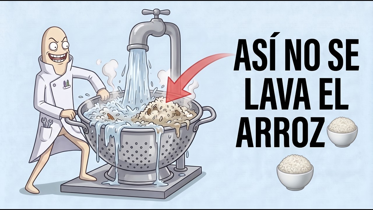 ¡Deja de Lavar así el Arroz! El Error que Casi Todos Cometen 🍚 Mira el Video COMPLETO